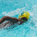Day two events in the 26th OECS Swimming Championships held at the Shrewsbury Aquatic Center.